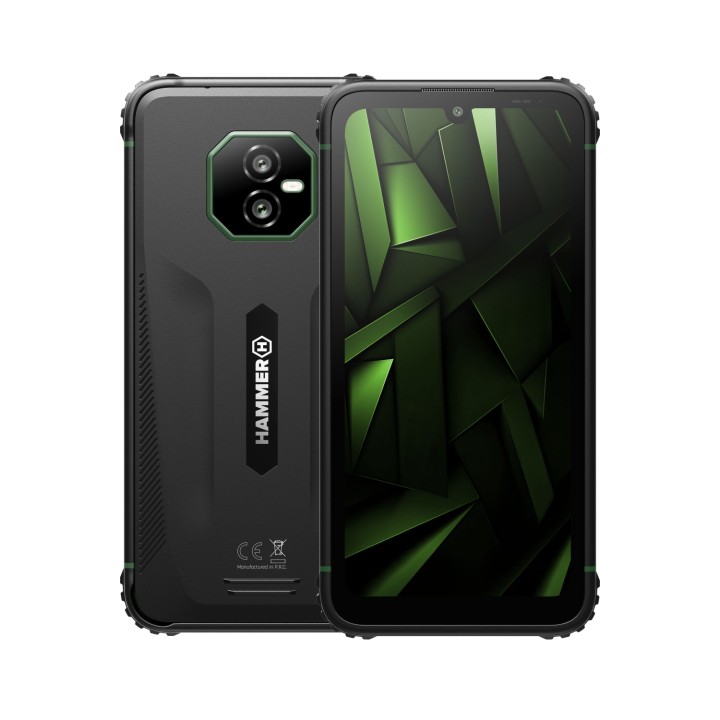 Hammer Ranger 4G 6" 8+(6)/256GB Black Green Smartphone Rugerizado