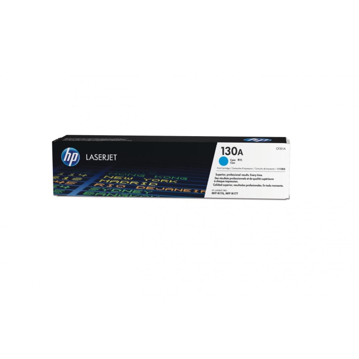 HP 130A Tóner Original Laserjet Pro Cian