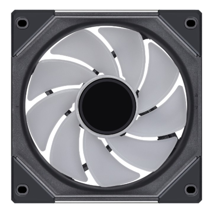 Lian Li UF-RSLIN120-1B sistema de refrigeración para ordenador Carcasa del ordenador Ventilador 12 cm Negro 1 pieza(s)