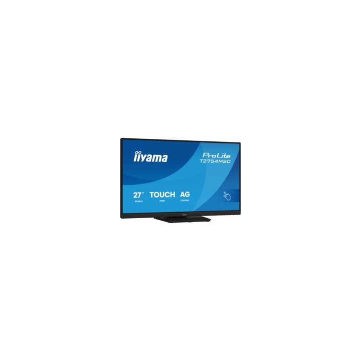iiyama ProLite T2754MSC-B2AG pantalla para PC 68,6 cm (27") 1920 x 1080 Pixeles Full HD LED Pantalla táctil Multi-usuario Negro