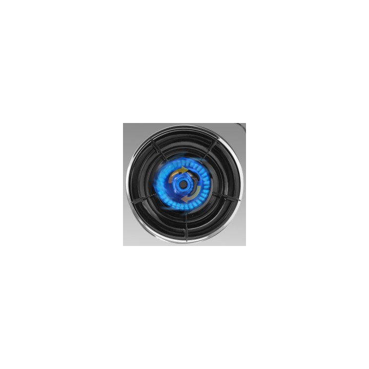 Vitrokitchen 160IB hobs Acero inoxidable Encimera Encimera de gas 1 zona(s)