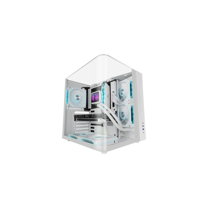Mars Gaming MC-INFINIOLITEW Midi Tower Blanco