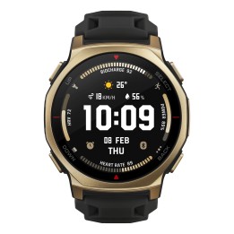 Amazfit T-rex 3 Pro 3,35 cm (1.32") AMOLED 44 mm Digital 466 x 466 Pixeles Pantalla táctil Oro Wifi GPS (satélite)