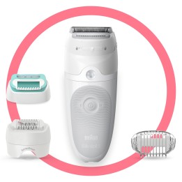 Braun Silk-épil 5 81770430 depiladora 28 pinzas Blanco