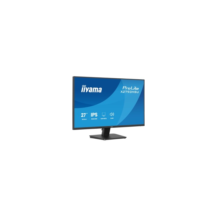 iiyama ProLite X2793HSU-B1 pantalla para PC 68,6 cm (27") 1920 x 1080 Pixeles Full HD LED Negro