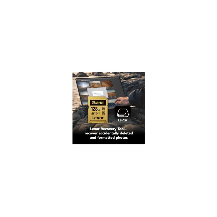 Lexar Armor Gold 128 GB SDXC UHS-II