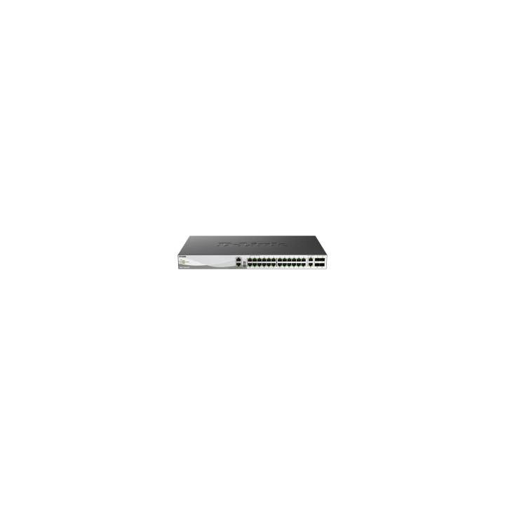 D-Link DMS-3130-30TS/E switch Gestionado L3 10G Ethernet (100/1000/10000) Montaje en pared/escritorio Negro