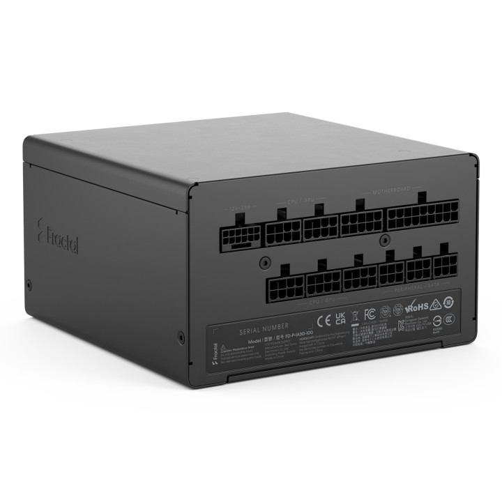 Fractal Design Ion 3 Gold 1000W unidad de fuente de alimentación 24-pin ATX ATX Negro