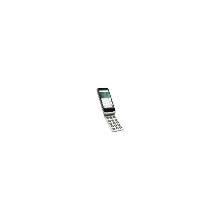 Doro Aurora A20 11,4 cm (4.5") SIM doble Android 14 4G USB Tipo C 4 GB 64 GB 3000 mAh Negro, Blanco