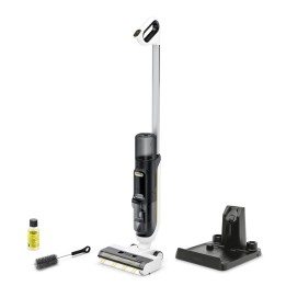 Kärcher FCV 3 vloerreiniger Aspiradora escoba 2 en 1 Batería Seca y húmeda HEPA Sin bolsa 160 W Blanco