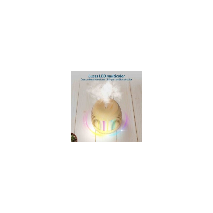 Grunkel NATURE ESSENCE humidificador Vapor 0,4 L Madera 400 W