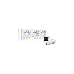 DeepCool LM360 WH Procesador Kit de refrigeración líquida 12 cm Blanco 1 pieza(s)