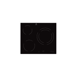 Electrolux EHF6231IOK hobs Negro Integrado 3 zona(s)