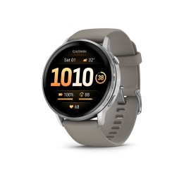 Garmin Venu 4 3,56 cm (1.4") AMOLED 45 mm Digital 454 x 454 Pixeles Pantalla táctil Plata Wifi GPS (satélite)