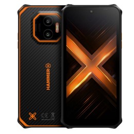 Hammer Energy X2 5G 6+(6)/128Gb Black-Orange Smartphone Rugerizado