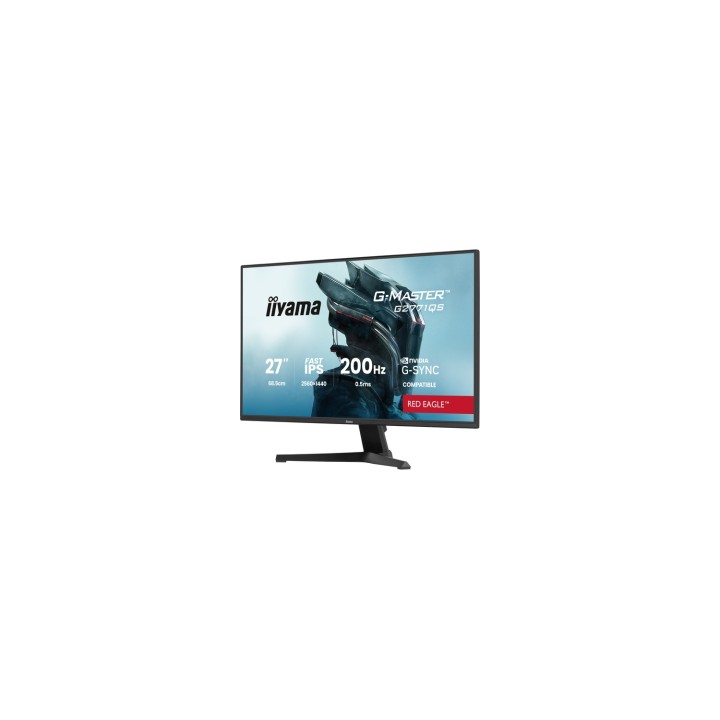 iiyama G-MASTER G2771QS-B1 pantalla para PC 68,6 cm (27") 2560 x 1440 Pixeles Wide Quad HD Negro