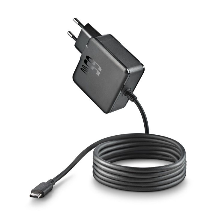 NGS GAN 65W-C Universal Negro Corriente alterna Interior