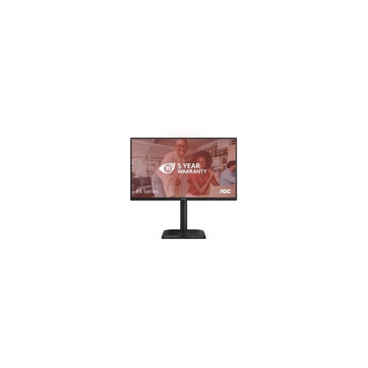 AOC E4 24E4CV pantalla para PC 60,5 cm (23.8") 1920 x 1080 Pixeles Full HD LED Negro