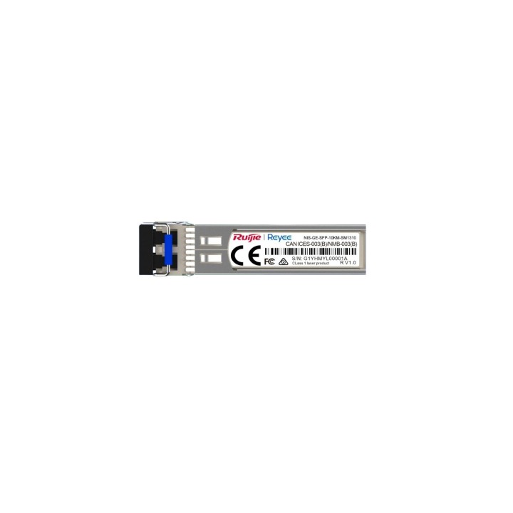Ruijie Networks NIS-GE-SFP-10KM-SM1310 red modulo transceptor Fibra óptica 1000 Mbit/s 1310 nm