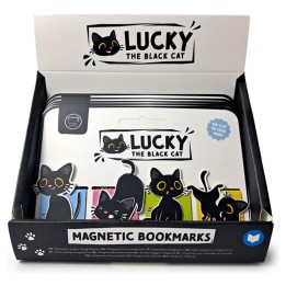 Set Marcapaginas Gato Negro surtido
