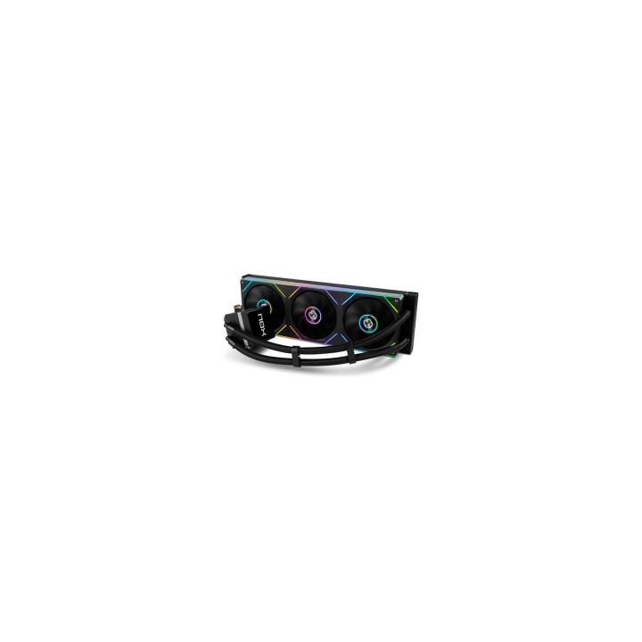 NOX Hummer M-360 LCD|Kit RL Magnético ARGB Negro