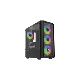 Savio Noctis Glass RGB Cubo Negro