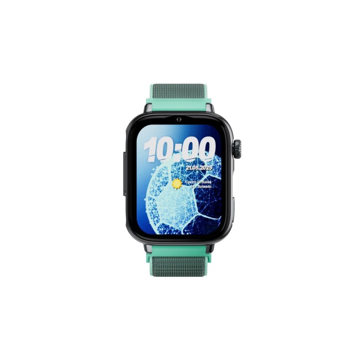 SaveFamily SaveWatch Plus 2 Reloj Inteligente para niños 4G Esfera Negra Correa Tela Ocean