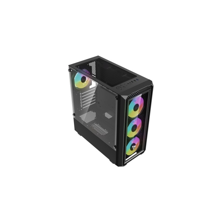 Savio Noctis Glass RGB Cubo Negro