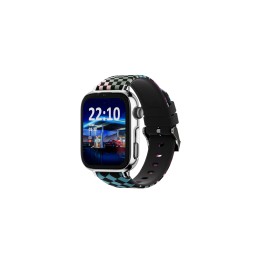 SaveFamily SaveWatch Plus 2 Reloj Inteligente para niños 4G Esfera Plata Correa Silicona Loop