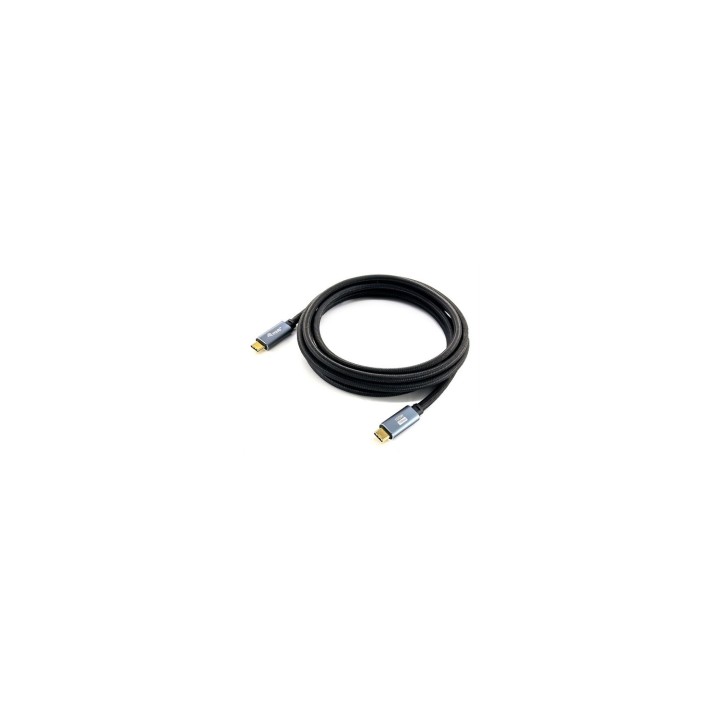 Equip 128359 Cable USB 3.2 Gen 2 C a C, M/M, 3,0m, PD100W , 4K/60Hz, 10Gbps, Negro