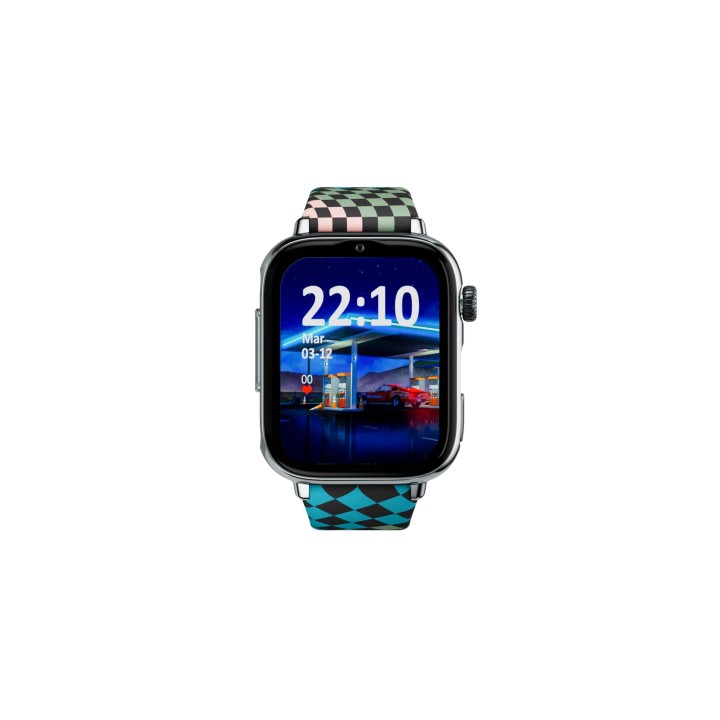 SaveFamily SaveWatch Plus 2 Reloj Inteligente para niños 4G Esfera Plata Correa Silicona Loop