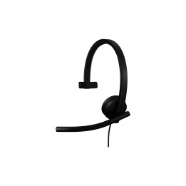 Logitech H570e Auriculares Alámbrico Diadema Oficina/Centro de llamadas USB Tipo C Negro