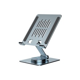 Conceptronic THANA09G mueble y soporte para dispositivo multimedia Gris Tableta Carro para administración de tabletas