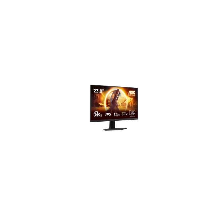 AOC G4 24G4ZRE pantalla para PC 60,5 cm (23.8") 1920 x 1080 Pixeles Full HD LED Negro, Rojo