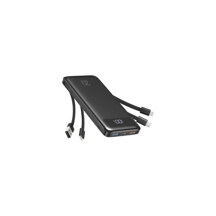 Charmast Veger Power Bank W1148 20.000 mAh 4 Cables Integrados,