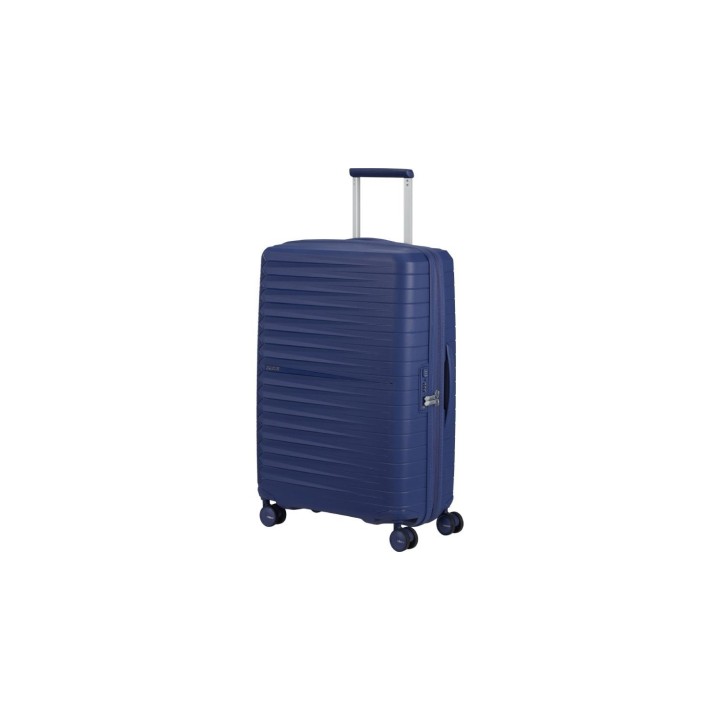 Maleta Mediana American Tourister FastForward Spinner Expansible 68cm 68x46x30cm 4 Ruedas Purpura Anochecer