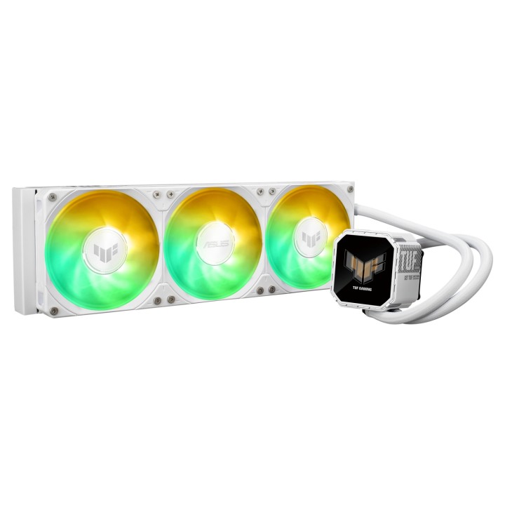 ASUS TUF Gaming LC III 360 ARGB LCD White Edition Procesador Sistema de refrigeración líquida todo en uno 12 cm Blanco 1