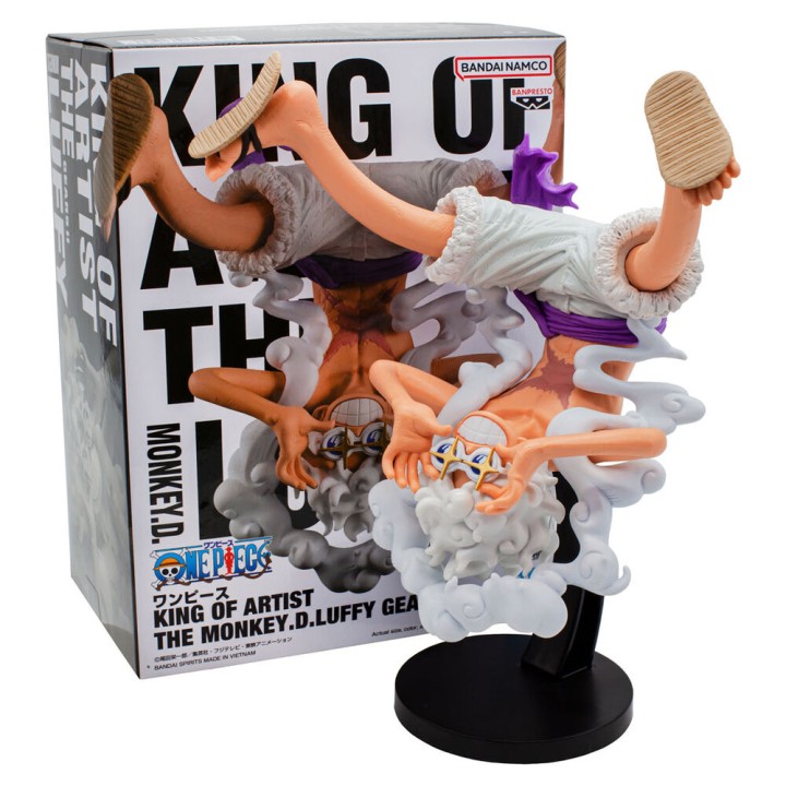 Figura Monkey D Luffy Gear5 King of Artist One Piece 15cm