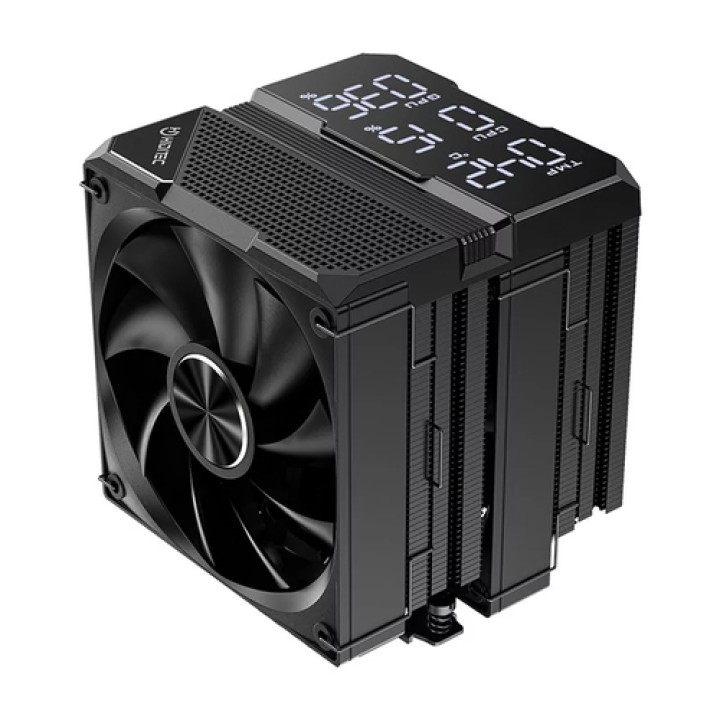 Hiditec DC40 PRO Procesador Refrigerador de aire 12 cm Negro 1 pieza(s)