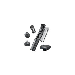 Boya Magic-01 USB-C + Lightning + 3.5 Mm TRS) RX + Soporte de escritorio omnidireccional inalámbrico 4 en 1 con IA y estuche de