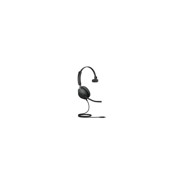 Jabra Evolve2 40 SE Auriculares Alámbrico Diadema Llamadas/Música USB Type-C / USB Type-A Negro