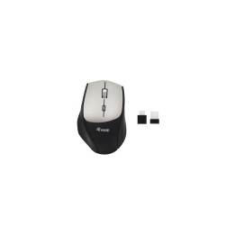 Equip 245115 ratón Oficina mano derecha RF inalámbrico Óptico 2400 DPI
