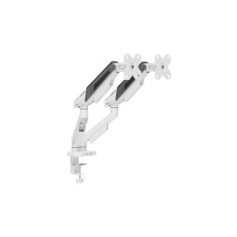 White Shark KHUFU-II soporte para monitor 88,9 cm (35") Escritorio Blanco