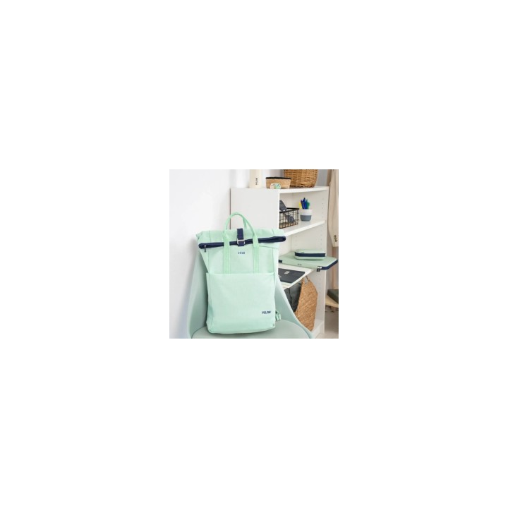 Milan 624302SNCGR mochila City backpack Verde Poliéster