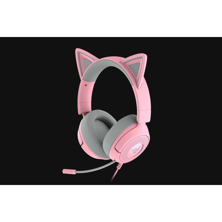 Razer Kraken Kitty V3 X Auriculares Alámbrico Diadema Juego USB tipo A Rosa