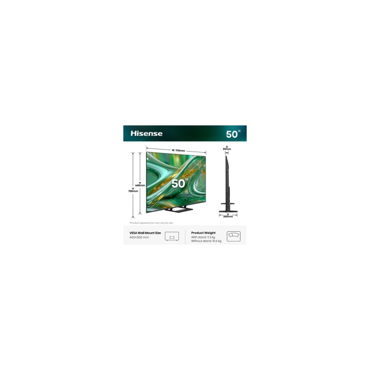 Hisense 55E8S 139,7 cm (55") 4K Ultra HD Smart TV Wifi Negro
