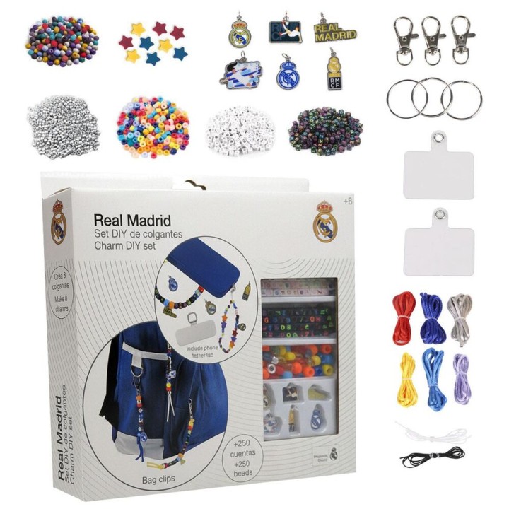 Set crea colgantes Real Madrid