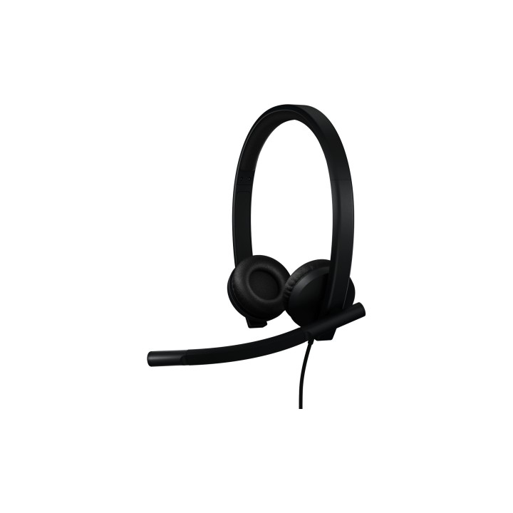 Logitech H570e Auriculares Alámbrico Diadema Oficina/Centro de llamadas USB tipo A Negro