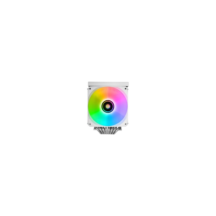 Mars Gaming MCPU-LCDPROW Procesador Refrigerador de aire 12 cm Blanco 1 pieza(s)