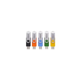 Intenso 5 x Memoria USB Office Line, 32 GB, USB-A, 3.2 Gen 1x1, colores surtidos